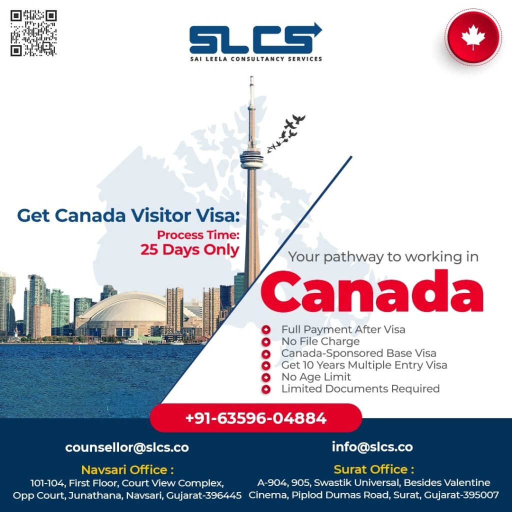 Canada visitor visa in 25 days only