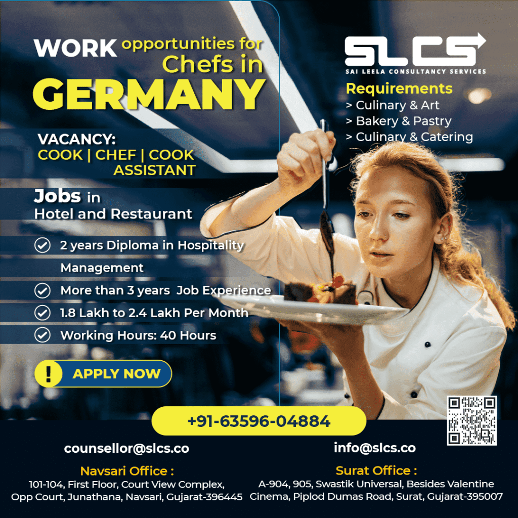 A chef working in a German Restaurant
