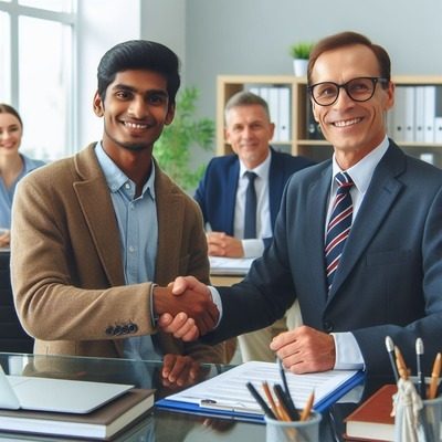 Visit-to-work-visa-for-Indians-in-Navsari-&-Surat An Indian Professional recognized in a International Company outside India